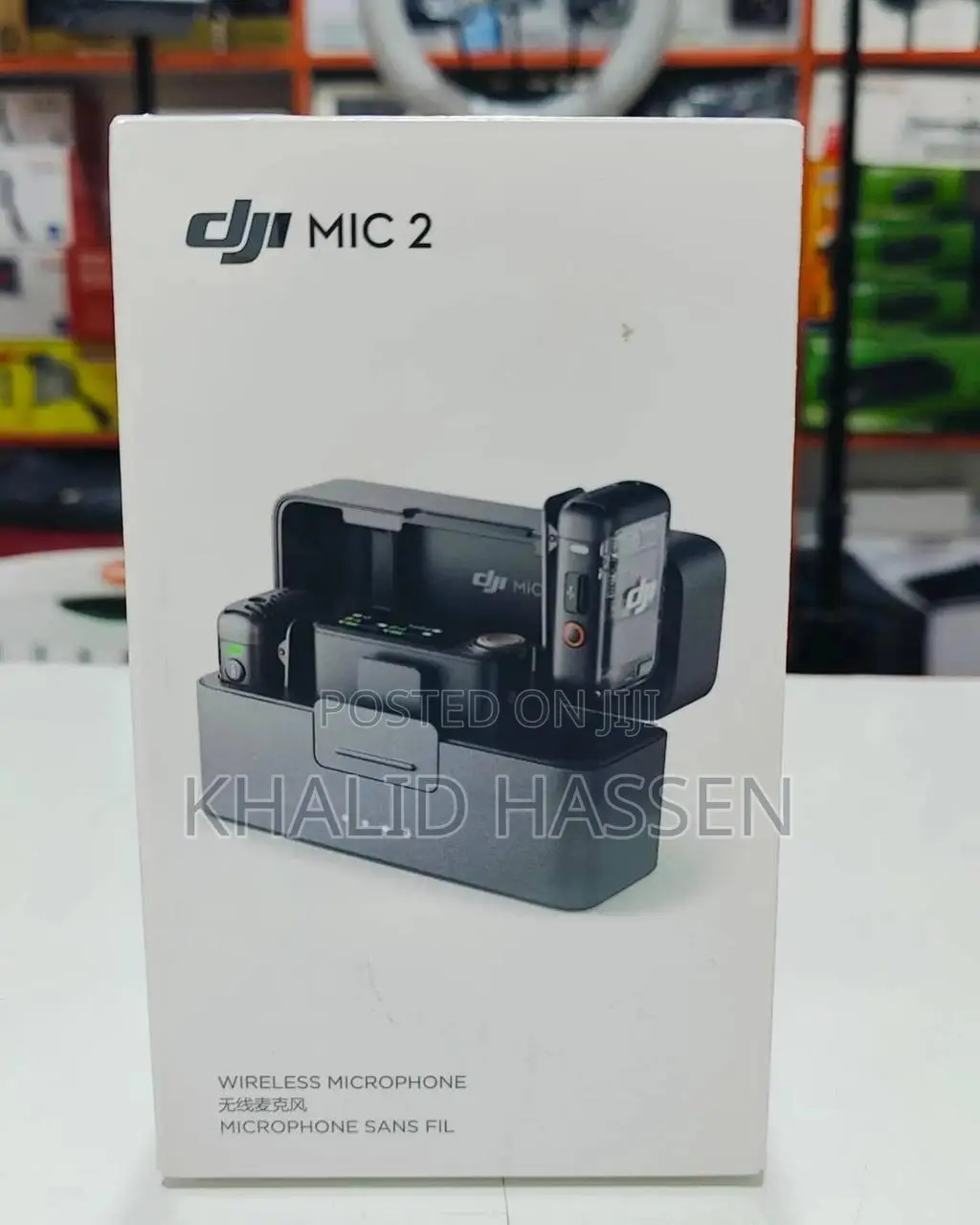 DJI Mic DJI Mic (2 TX + 1 RX + Charging Case), Wireless
