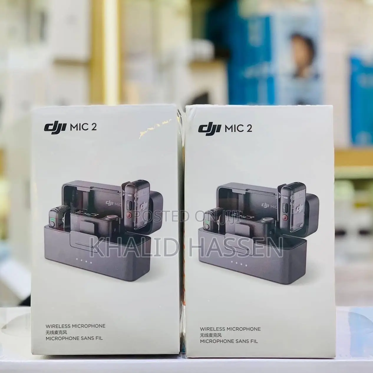 DJI Mic DJI Mic (2 TX + 1 RX + Charging Case), Wireless