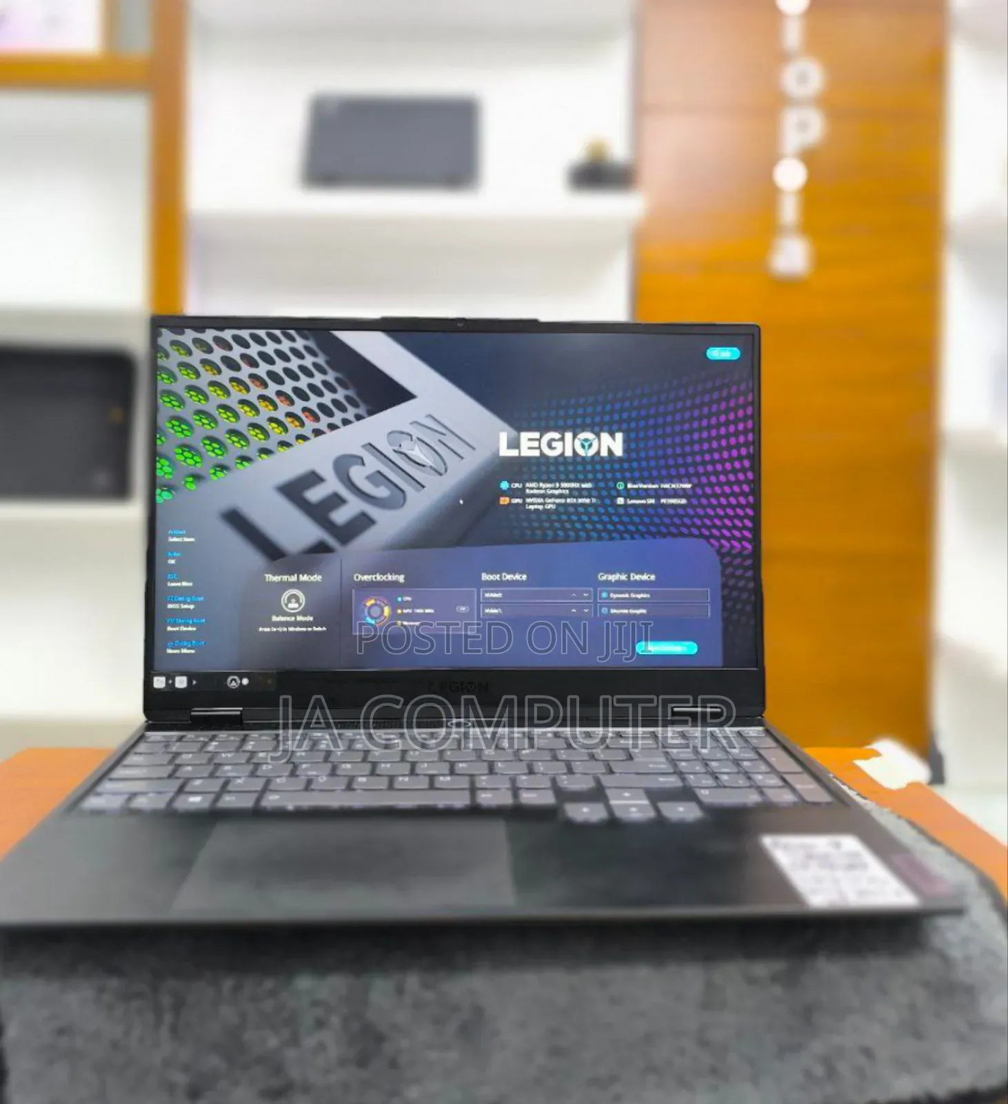 New Laptop Lenovo Legion 5 16GB AMD Ryzen 9 SSD 512GB