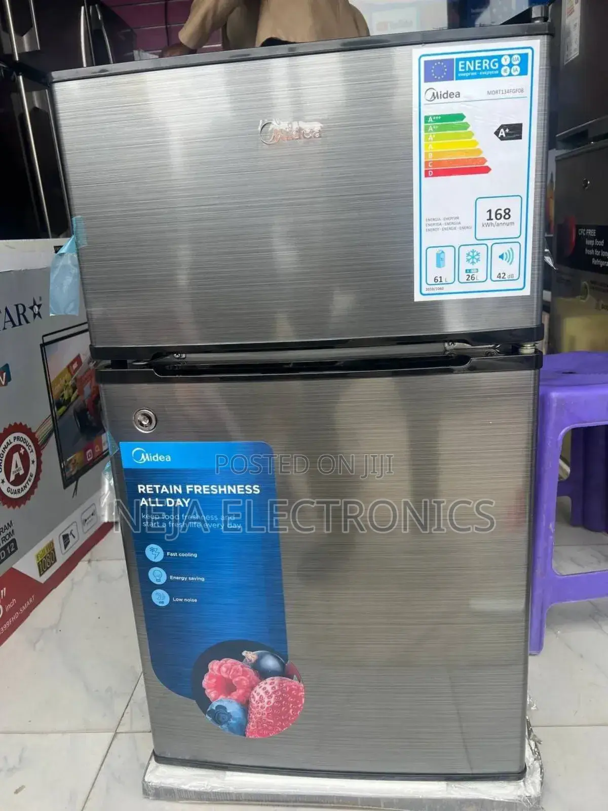 Midea Refrigerator 87-l Mine 2-doors Deliver
