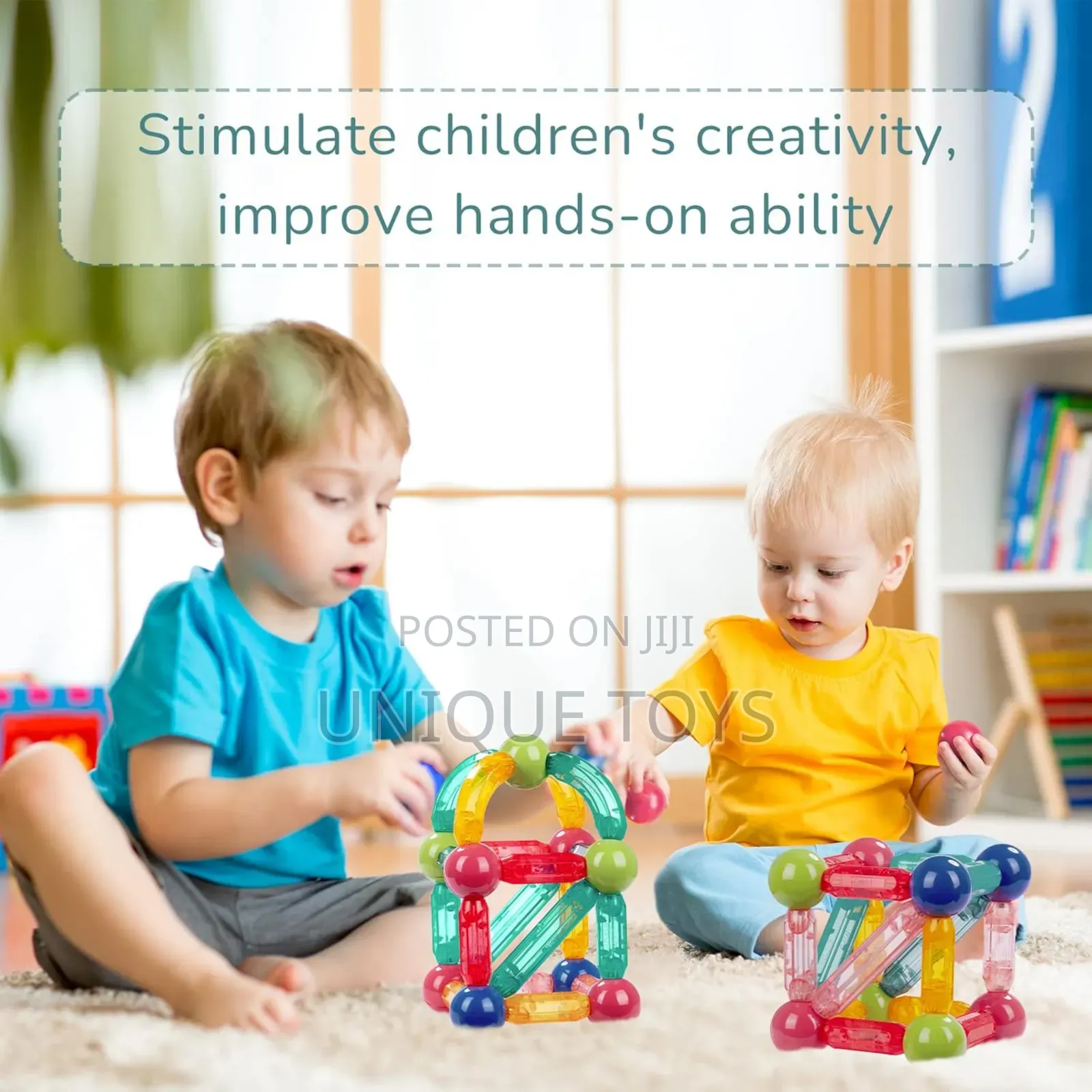 Stem Creative Magnetic Blocks: 26 PCS