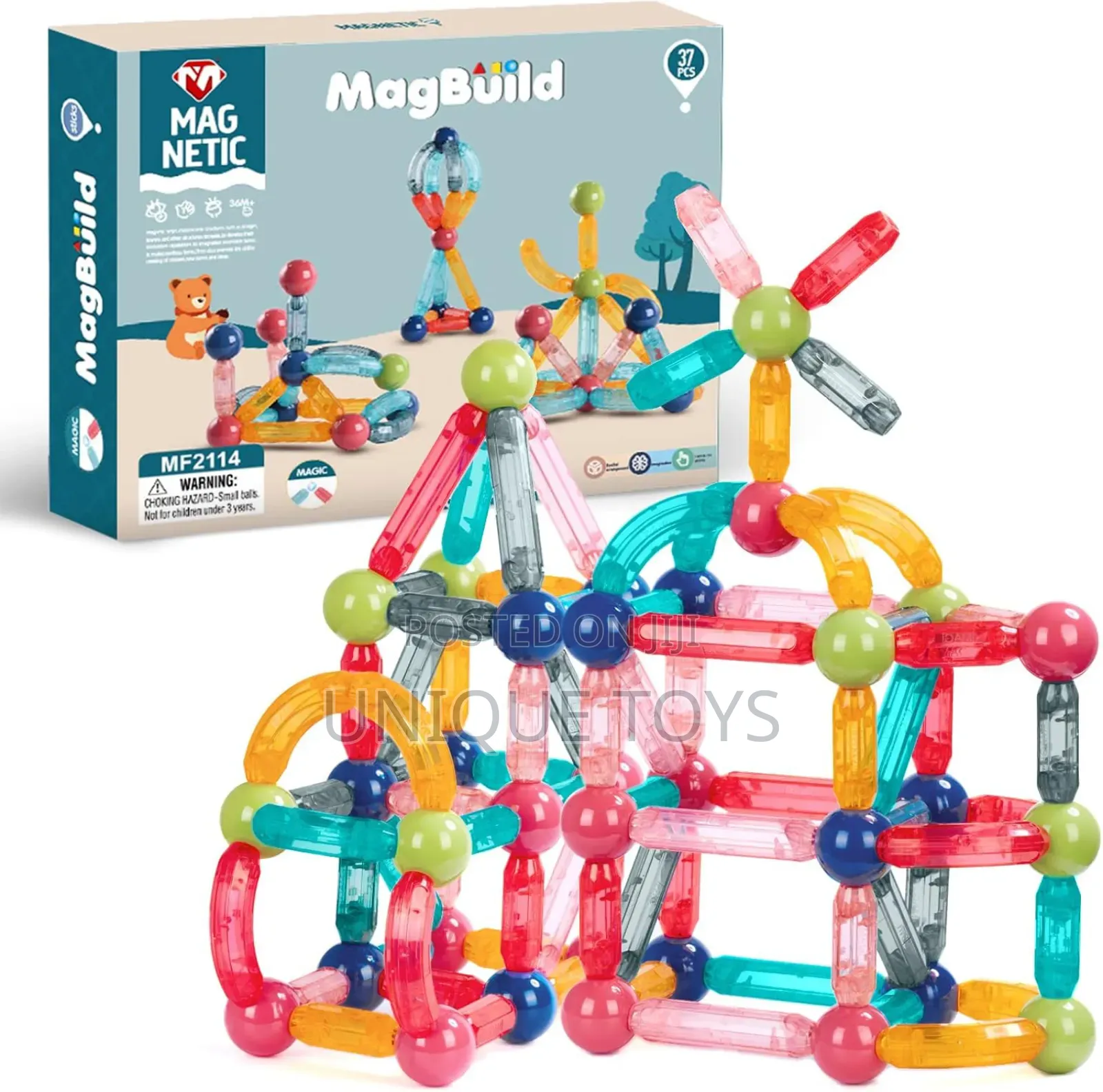 Stem Creative Magnetic Blocks: 26 PCS