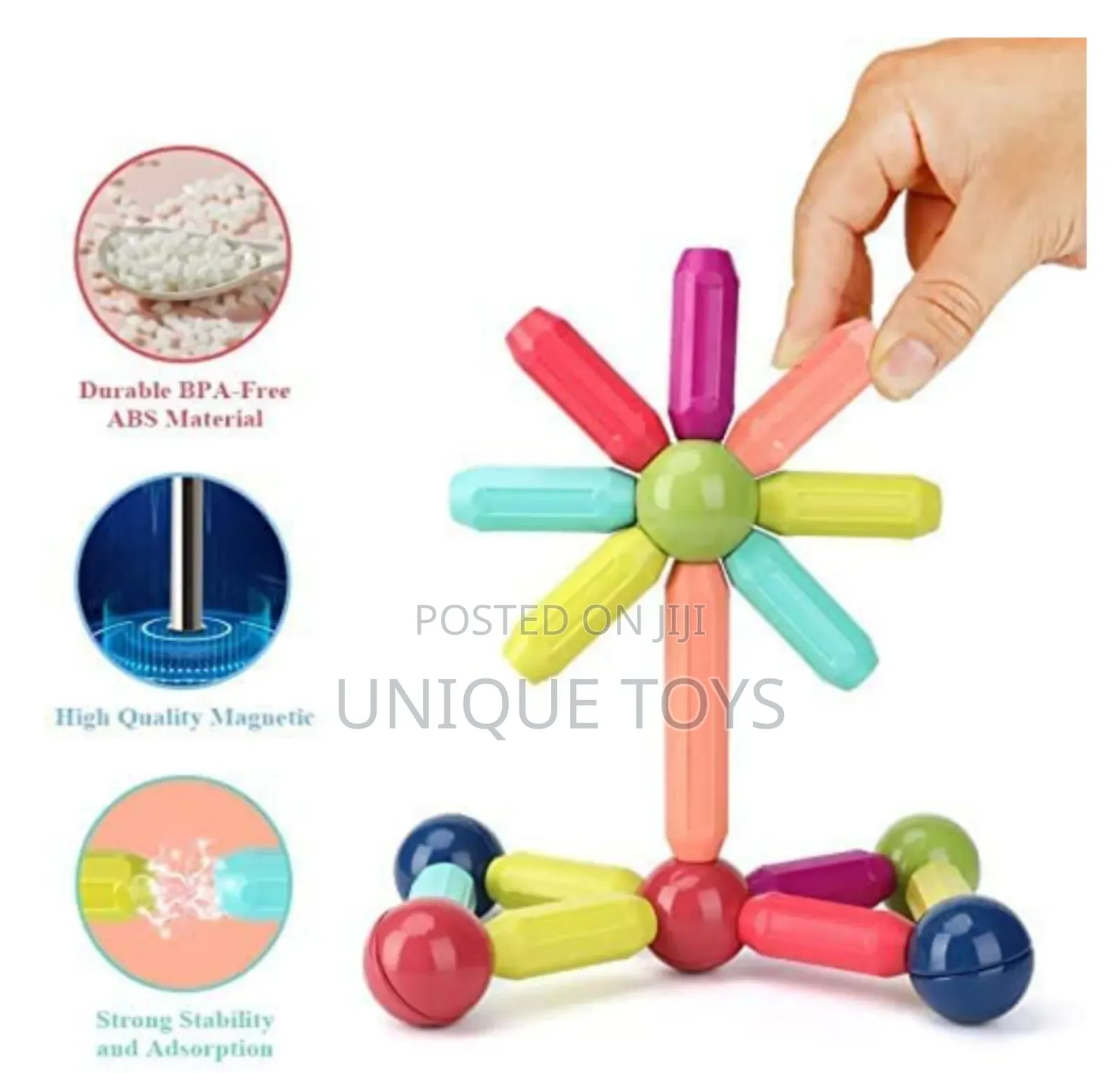 Stem Creative Magnetic Blocks: 26 PCS