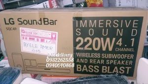 Photo - LG Brand Sound Bar Sqc4r Silver Toi Fragile Ayele