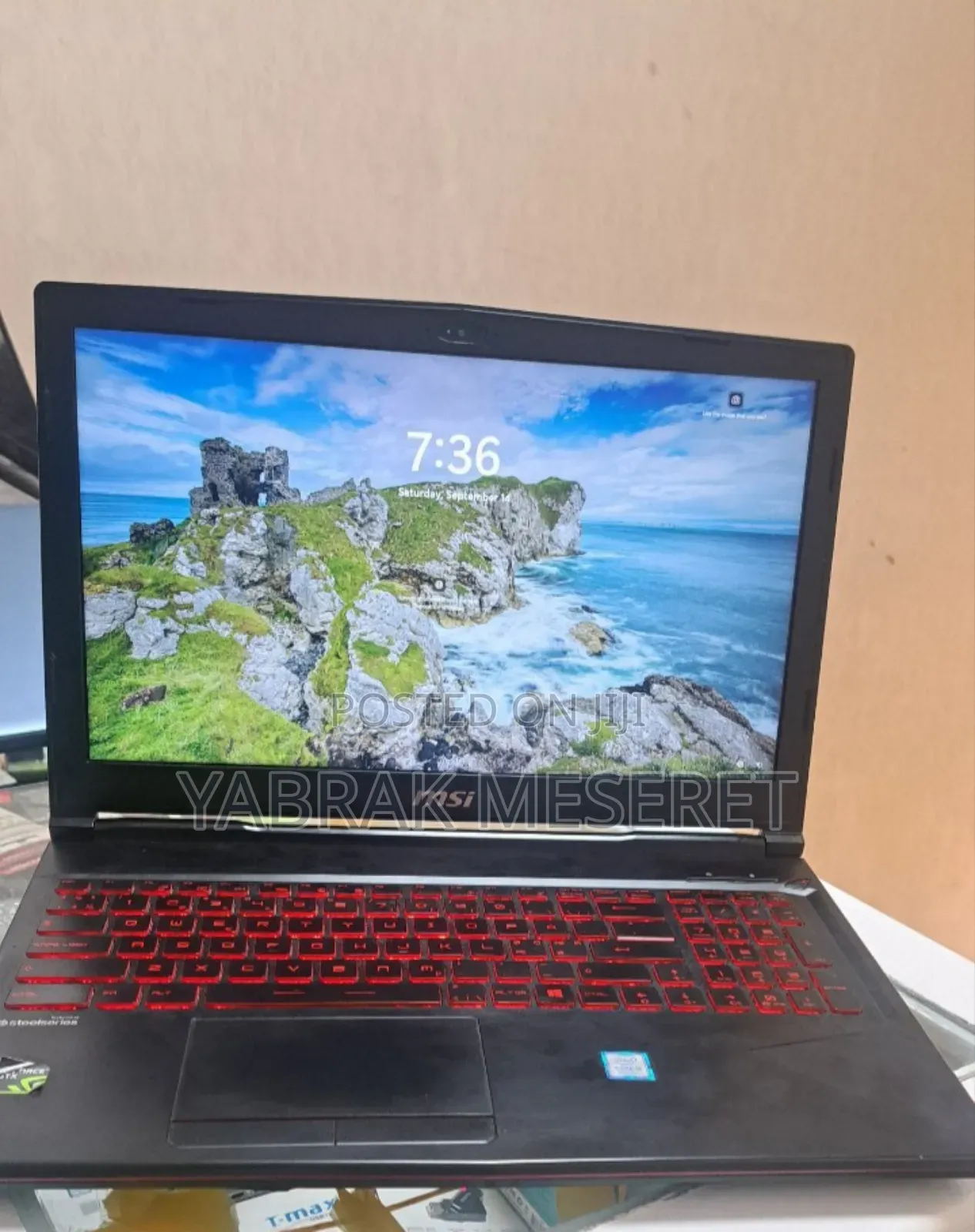 New Laptop MSI 8GB Intel Core I5 HDD+SSD 1T