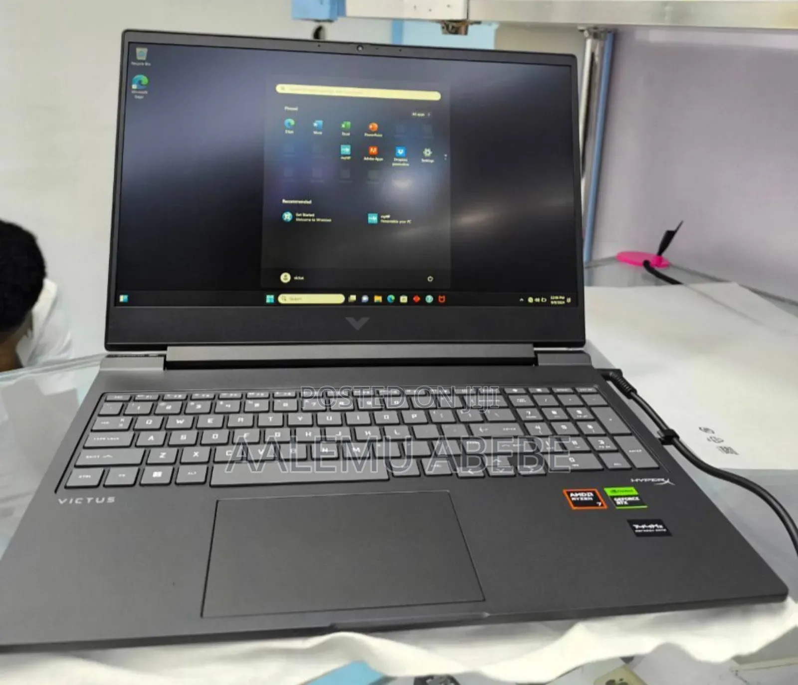 New Laptop HP Victus 16 16GB AMD Ryzen 7 SSD 512GB