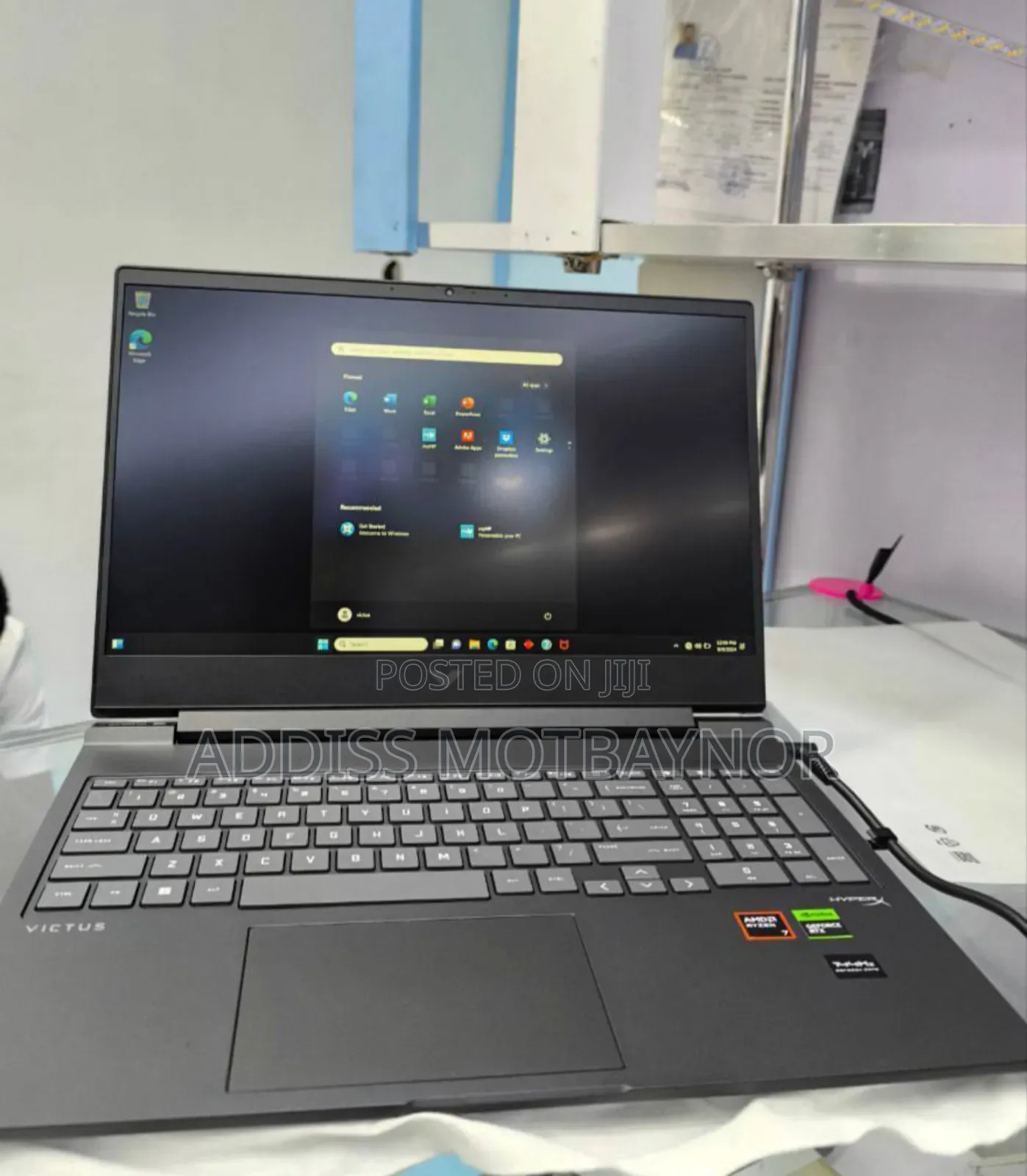 New Laptop HP Victus 15 16GB Intel Core I7 SSD 512GB