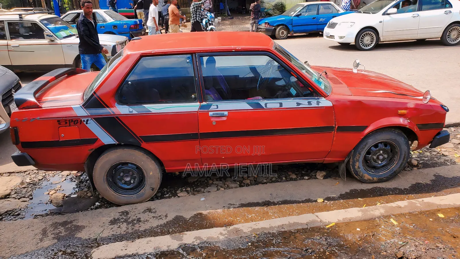 Toyota Corolla Levin 1987 Burgundy