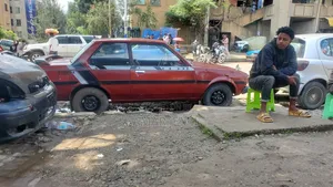 Toyota Corolla Levin 1987 Burgundy