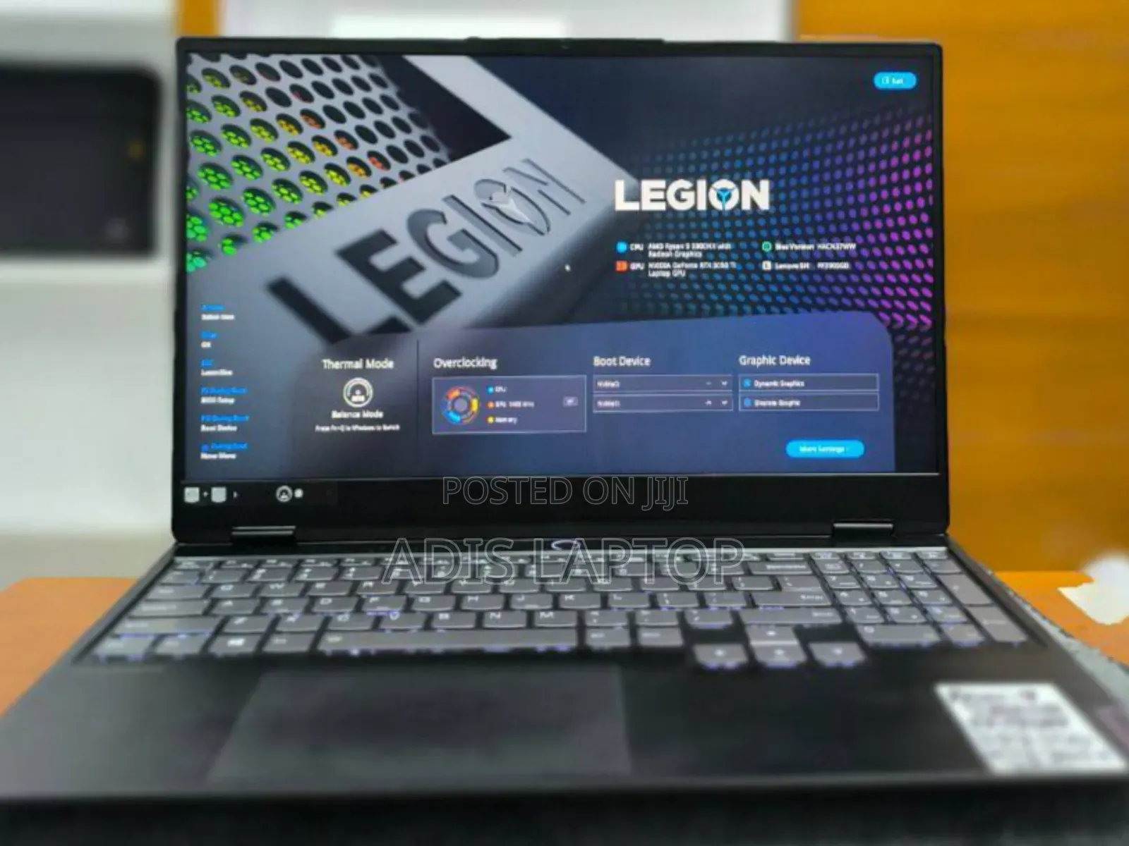 New Laptop Lenovo Legion 5 16GB AMD Ryzen 9 SSD 512GB