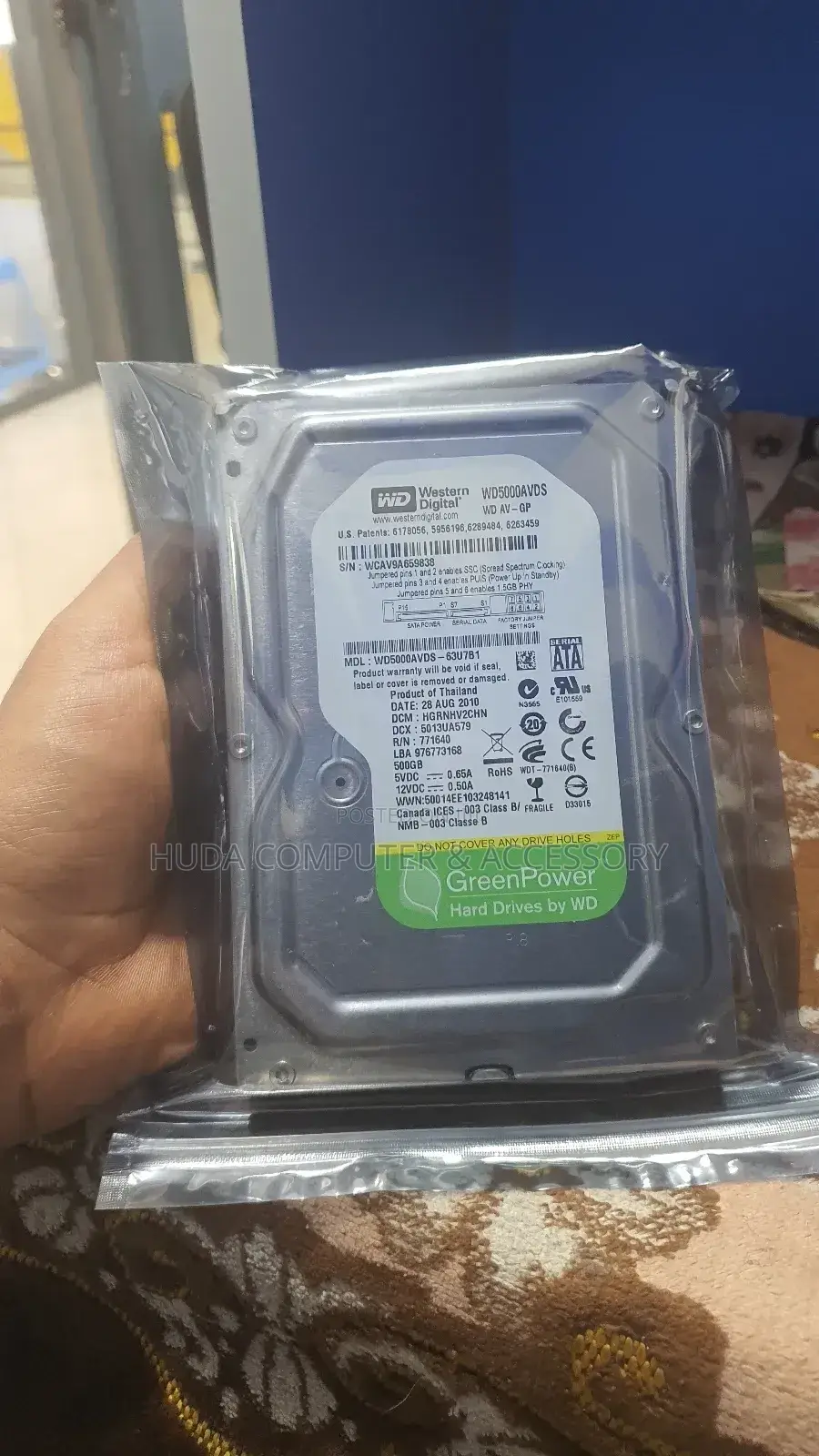 Dektop Hard Disk 500gb