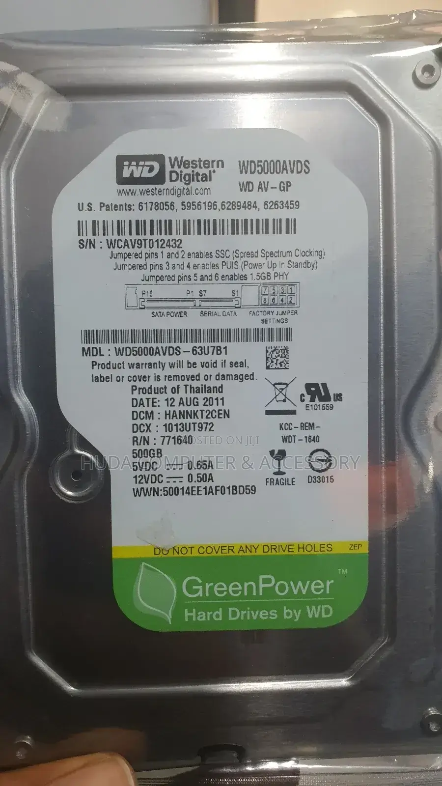 Dektop Hard Disk 500gb