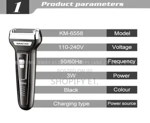 Kemei Rechargeable Tondos