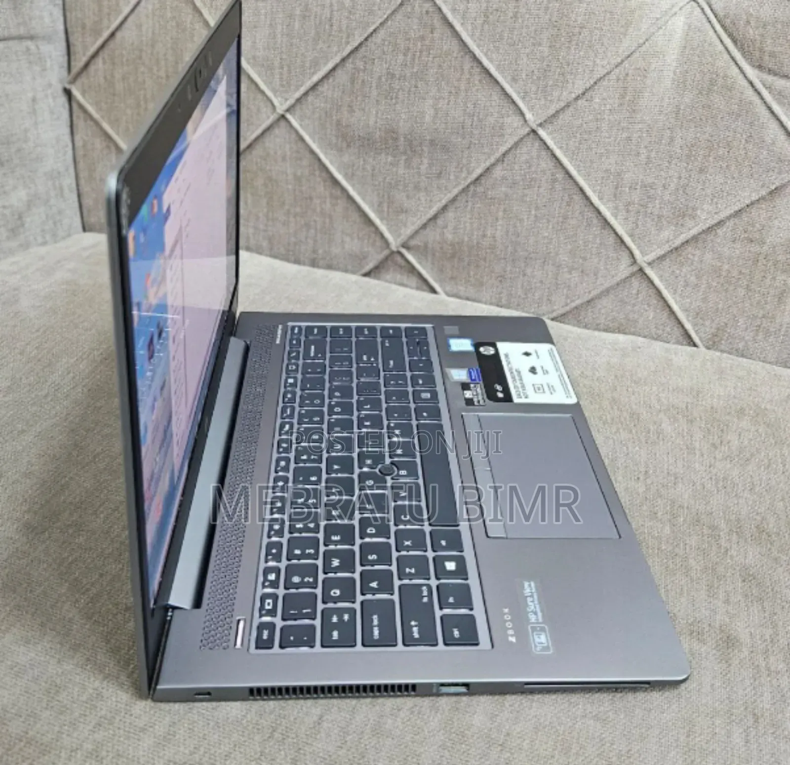 New Laptop HP ZBook Studio G5 16GB Intel Core I7 SSD 512GB