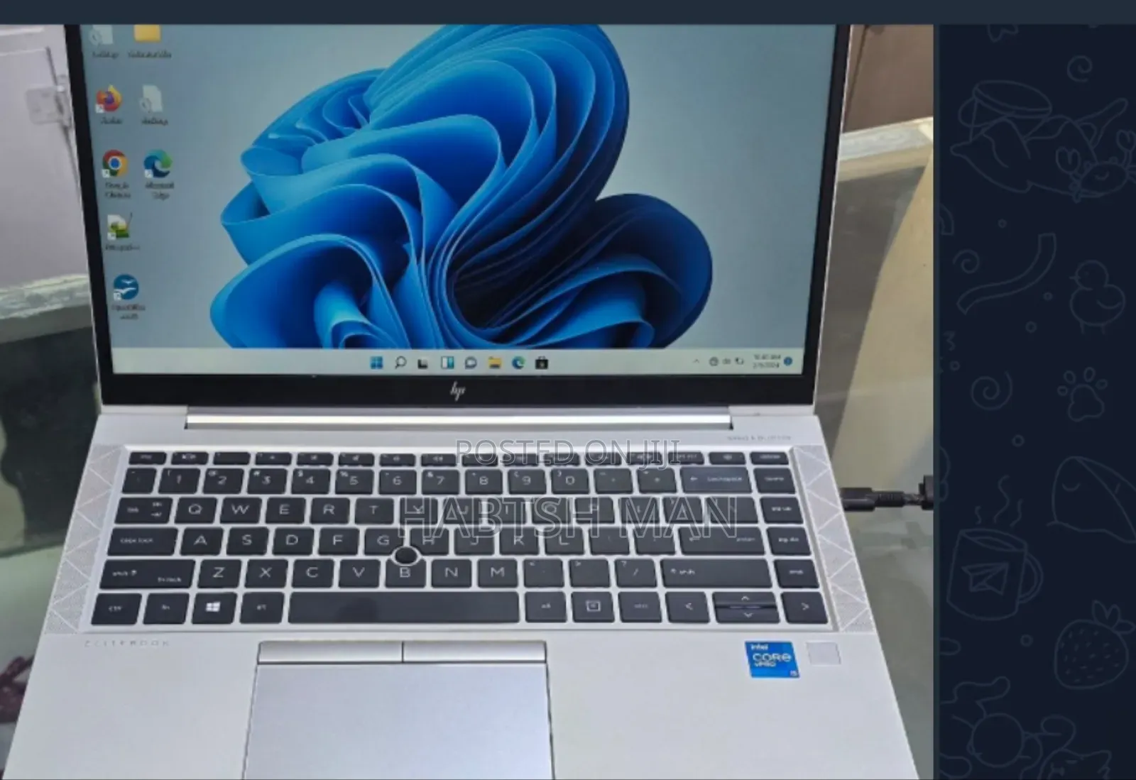 New Laptop HP EliteBook 840 G8 16GB Intel Core I5 SSD 512GB
