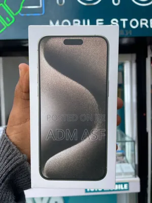 New Apple iPhone 15 Pro Max 256 GB Gray