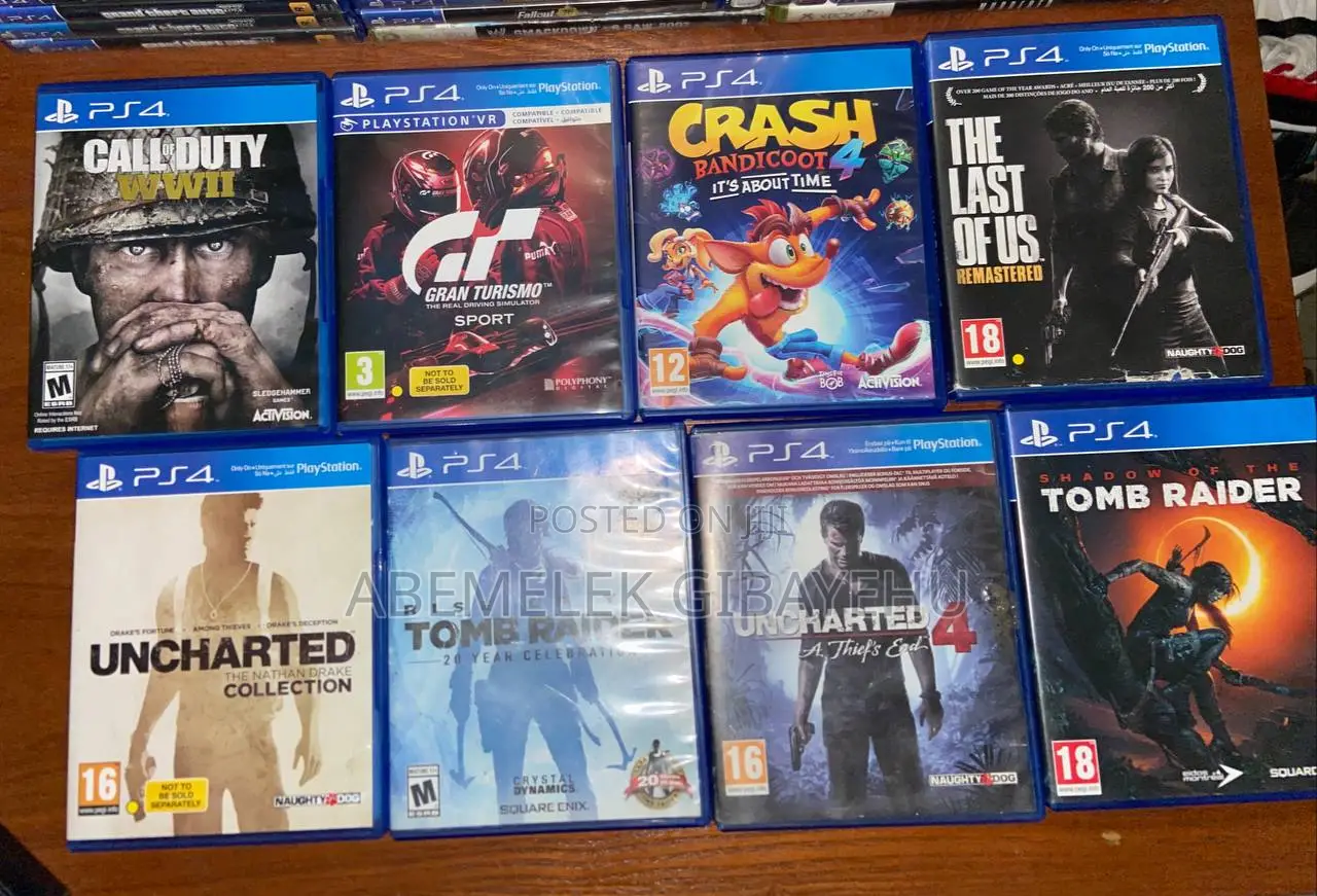 Ethiopia’S Best PS4 PS5 Game Collection for Sale