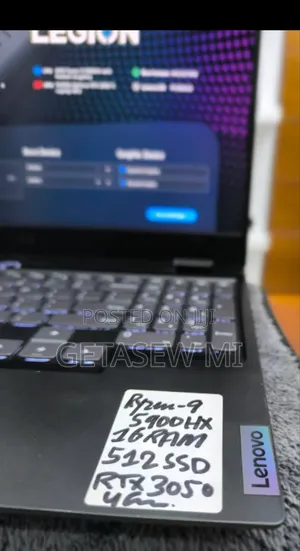 New Laptop Lenovo 16GB AMD Ryzen 9 SSD 512GB