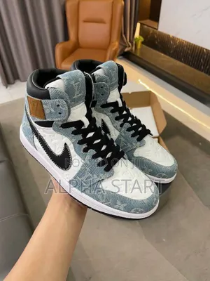 Photo - Air Jordan 1x Lv Louis Vuitton Master Quality Shoes for You