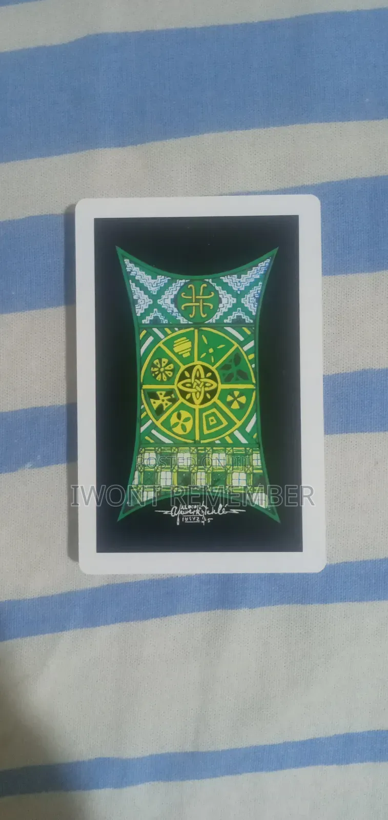 Alpha Playing Cards Drawn by Matrea Afewerk Tekle