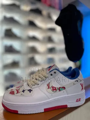 Nike Air Forces X Louis Vuitton Master Quality Shoes For