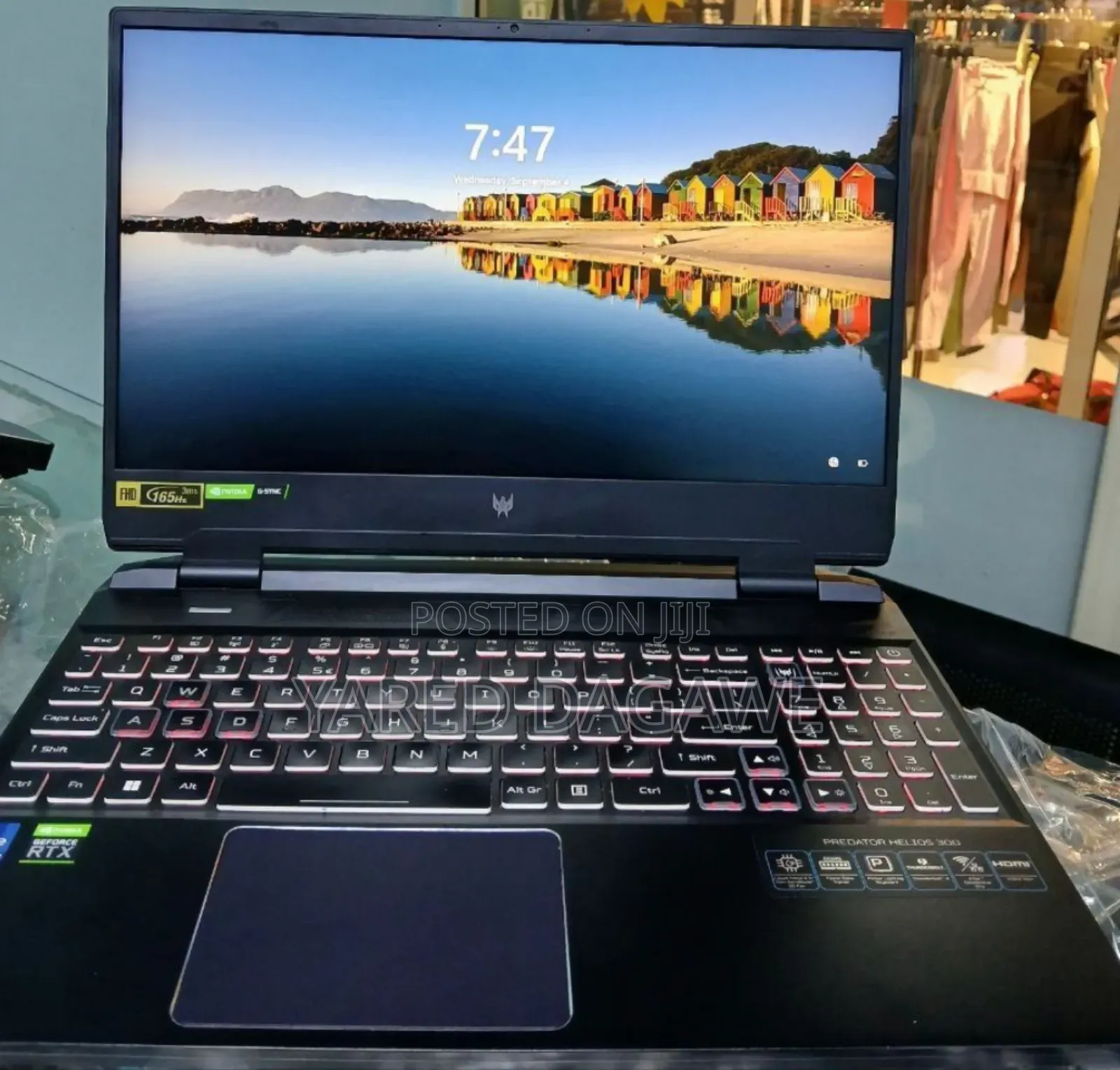 New Laptop Acer Predator Helios 300 16GB Intel Core i7 SSD 512GB