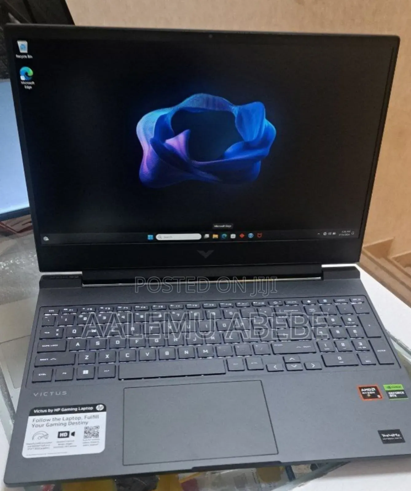 New Laptop HP Victus 16 16GB AMD Ryzen 5 SSD 512GB