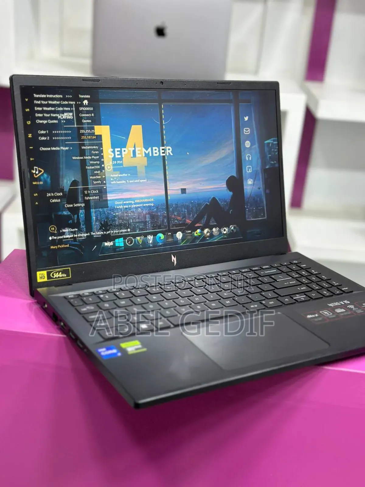 New Laptop Acer Nitro 5 16GB Intel Core I7 SSD 512GB