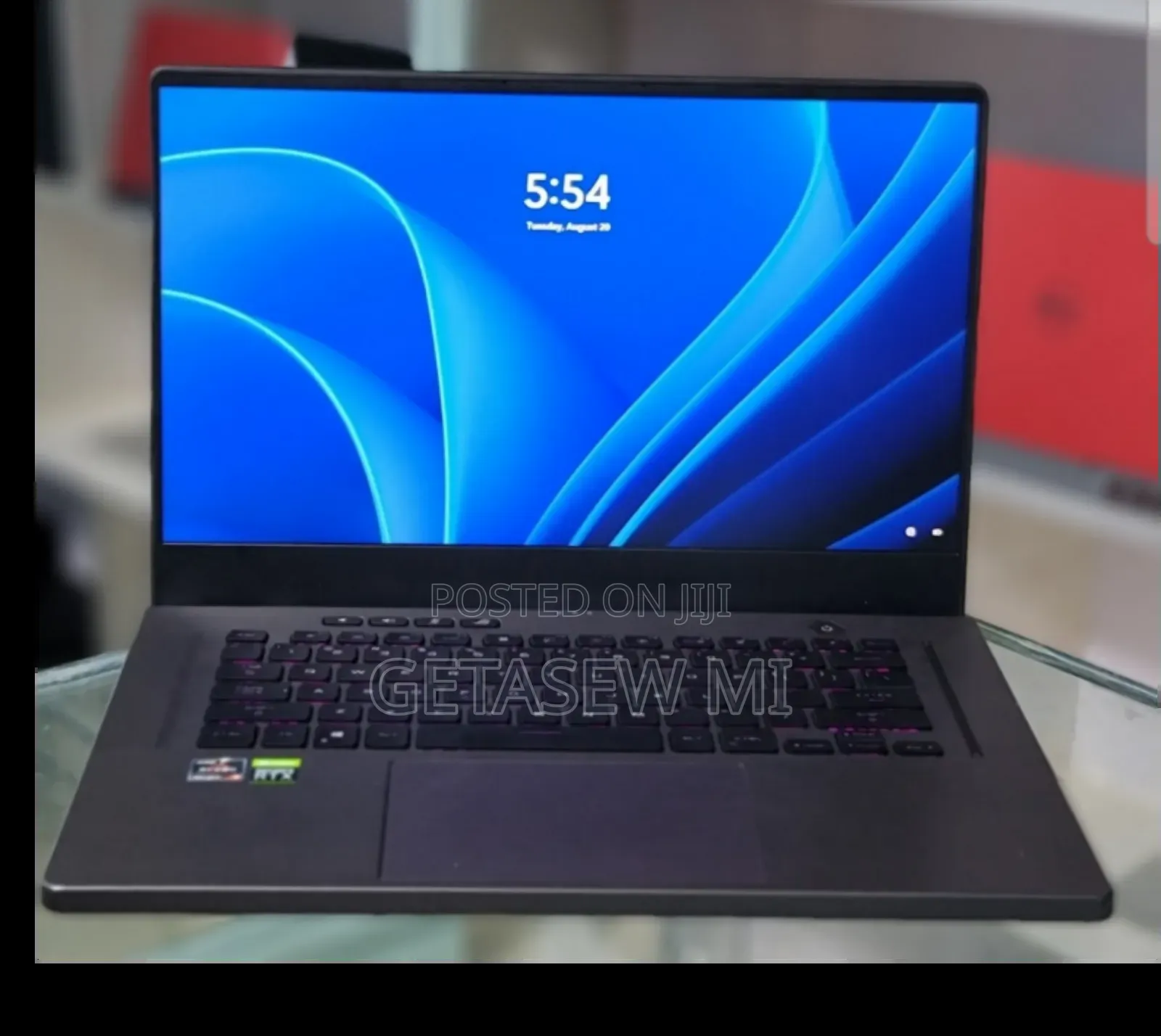 New Laptop Asus ROG Zephyrus G15 16GB AMD Ryzen 9 SSD 1T