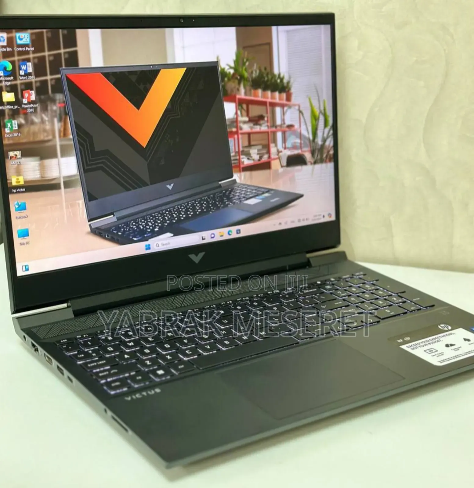 New Laptop HP Victus 16 16GB Intel Core I7 SSD 512GB