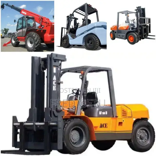 Forklift and Crane Rent ፎርክሊፍት እና ክሬን ኪራይ