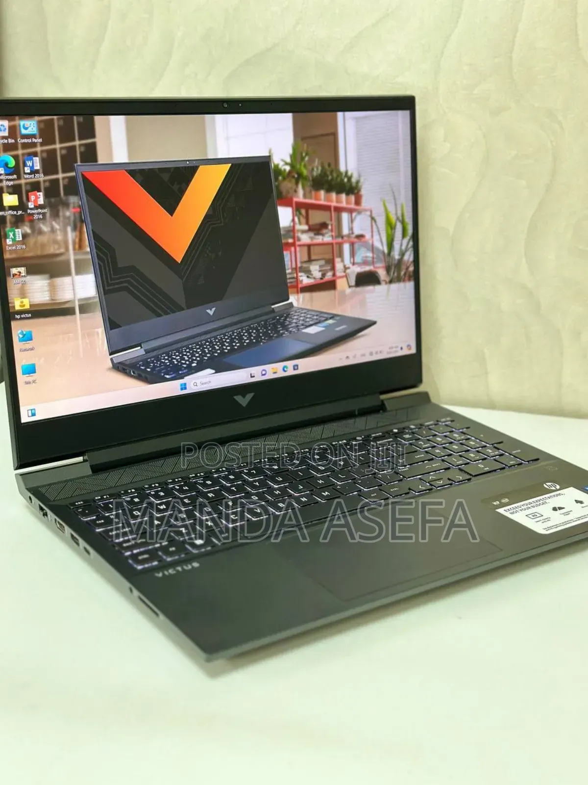 New Laptop HP Victus 15 16GB Intel Core I7 SSD 512GB