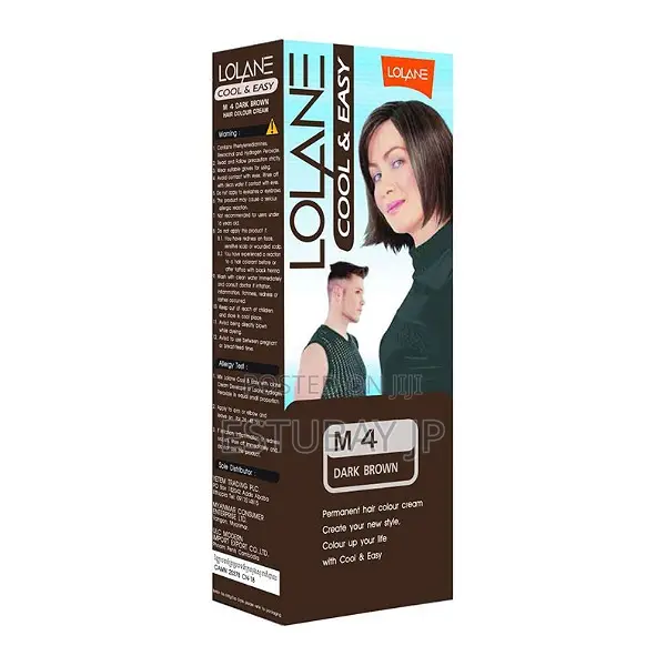 Originale Lolane Dark Brown Color and Black