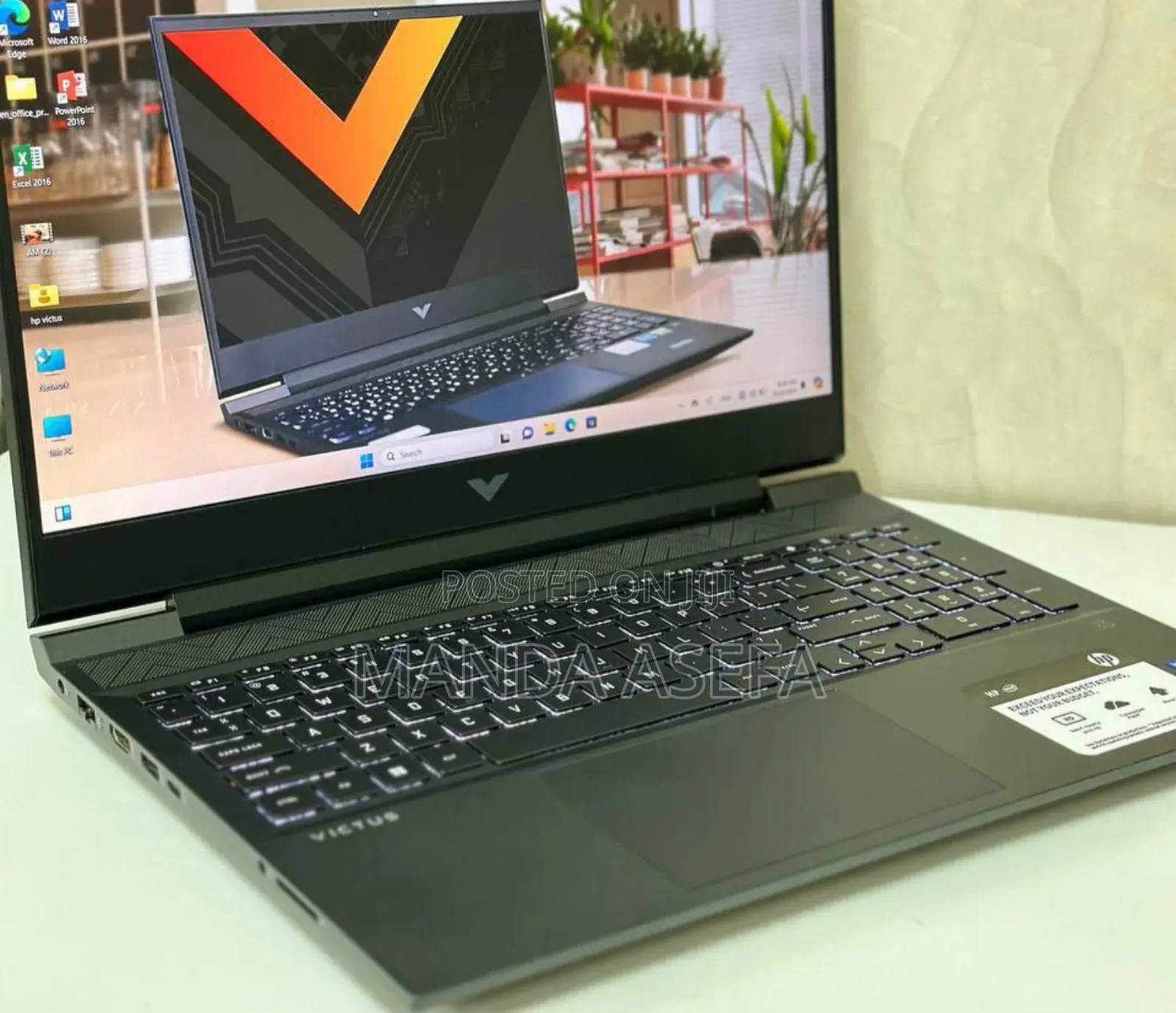 New Laptop HP Victus 16 16GB Intel Core I7 SSD 512GB