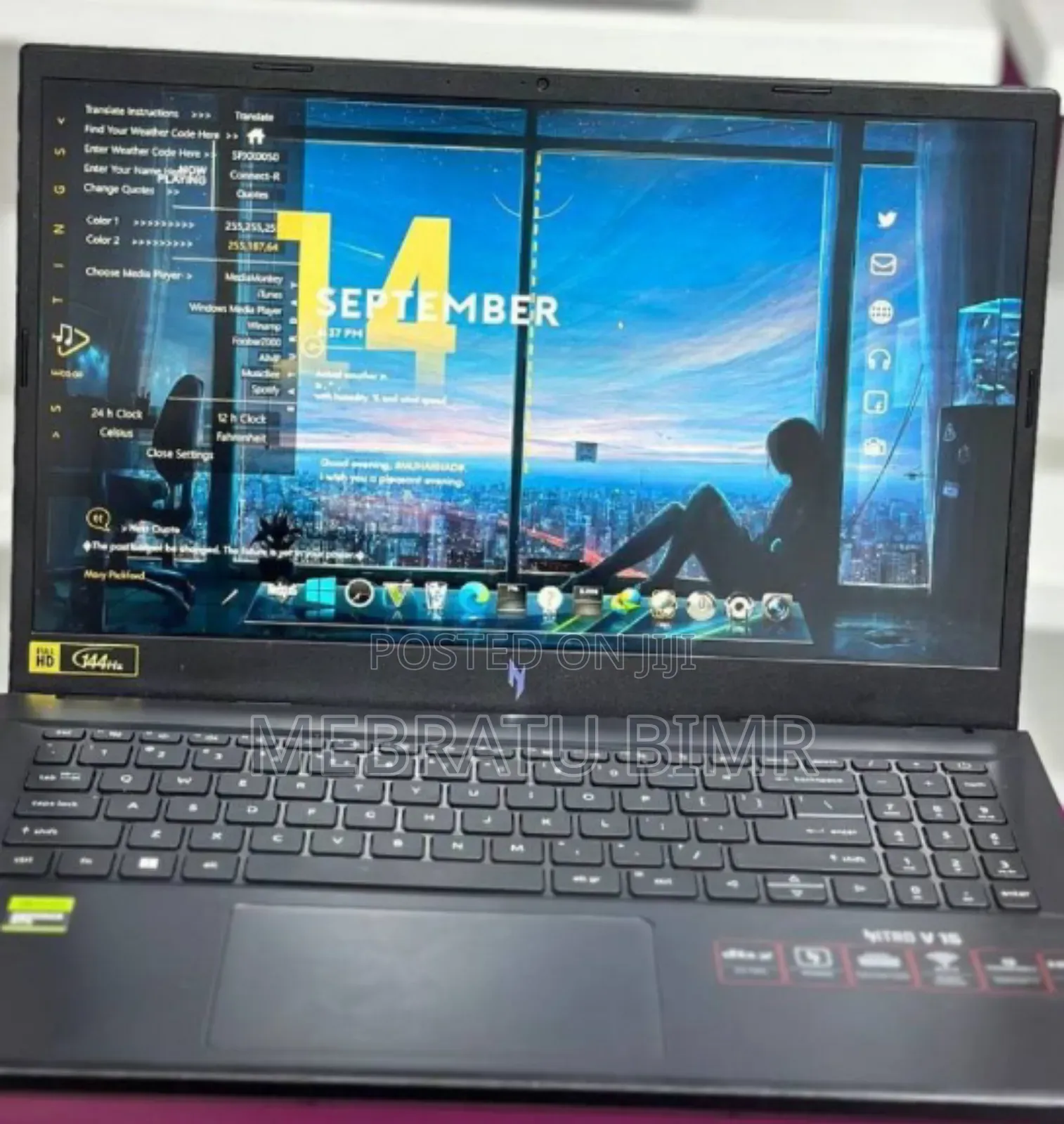 New Laptop Acer Nitro 5 16GB Intel Core I7 SSD 512GB