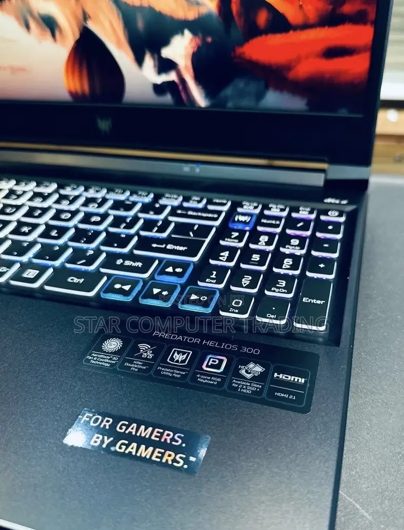 New Laptop Acer Predator Helios 300 16GB Intel Core I9 SSD 512GB