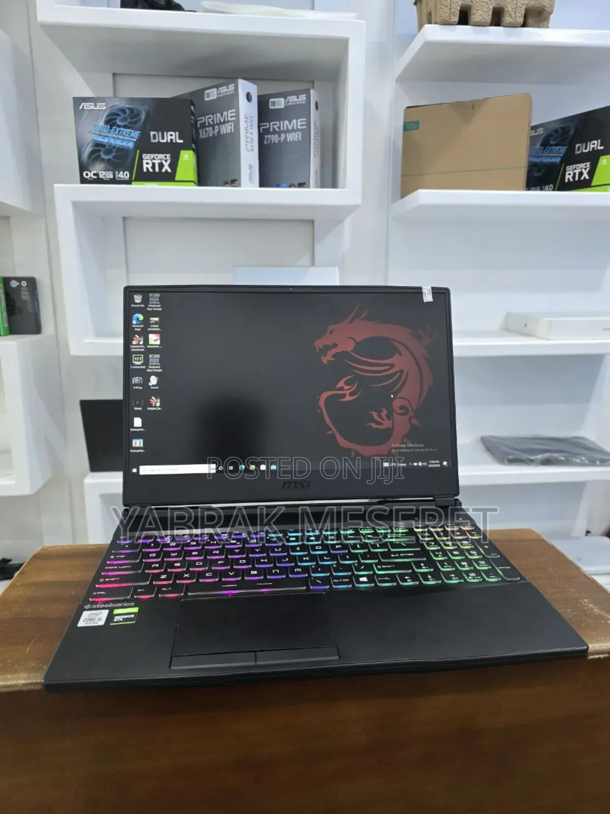 New Laptop MSI 8GB Intel Core I5 SSD 512GB