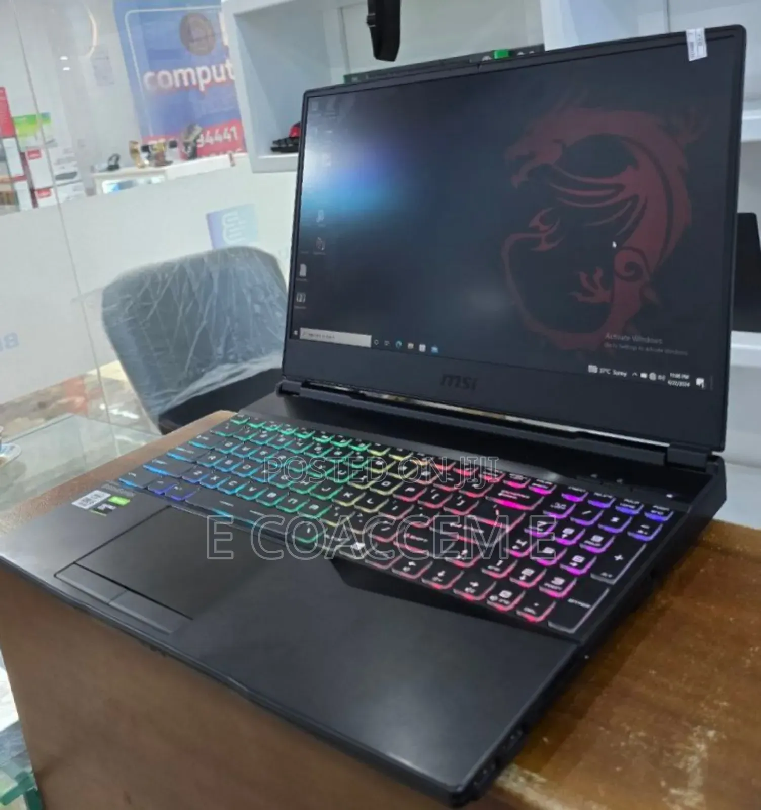 New Laptop MSI 16GB Intel Core I5 SSD 512GB