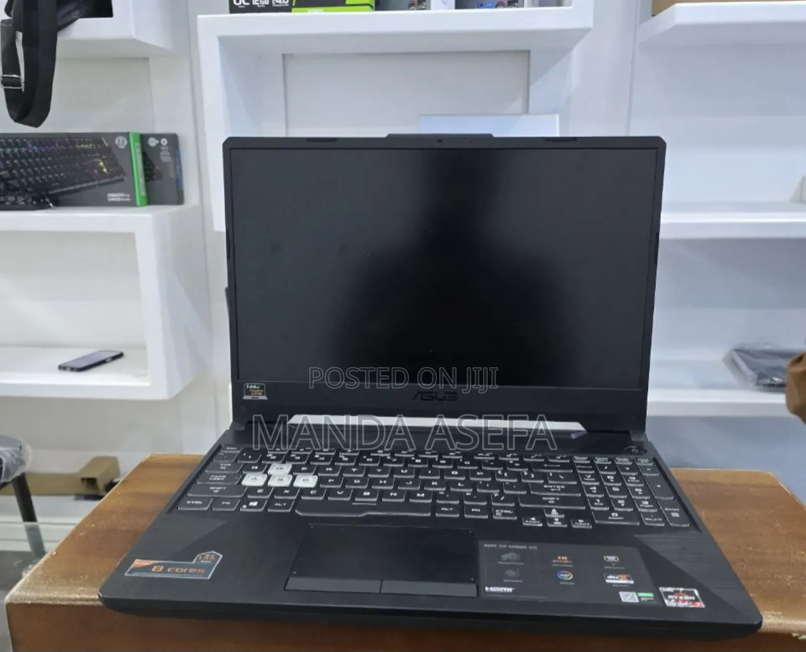 New Laptop Asus TUF Gaming A15 16GB AMD Ryzen 7 SSD 512GB