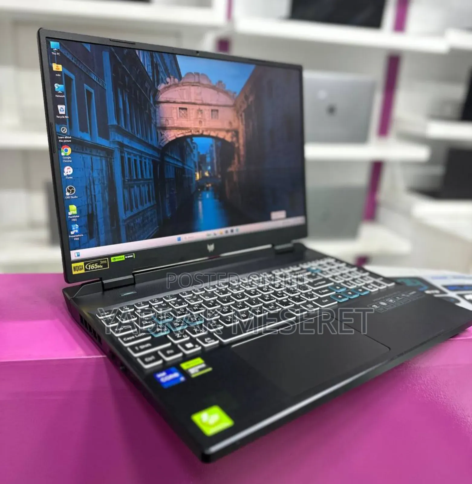 New Laptop Acer Predator Helios Neo 16 16GB Intel Core I7 SSD 512GB