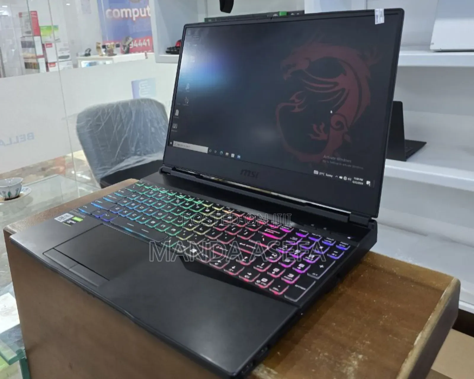 New Laptop MSI 16GB Intel Core I5 SSD 512GB
