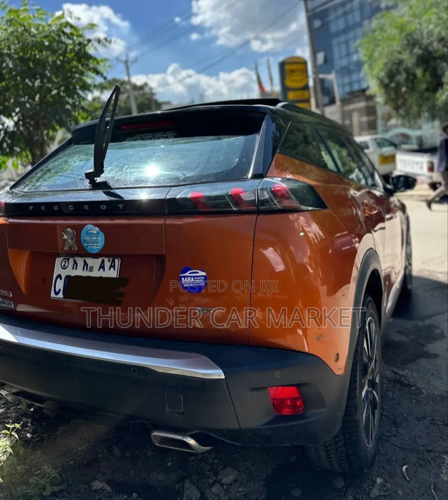 Peugeot 2008 2021 Orange