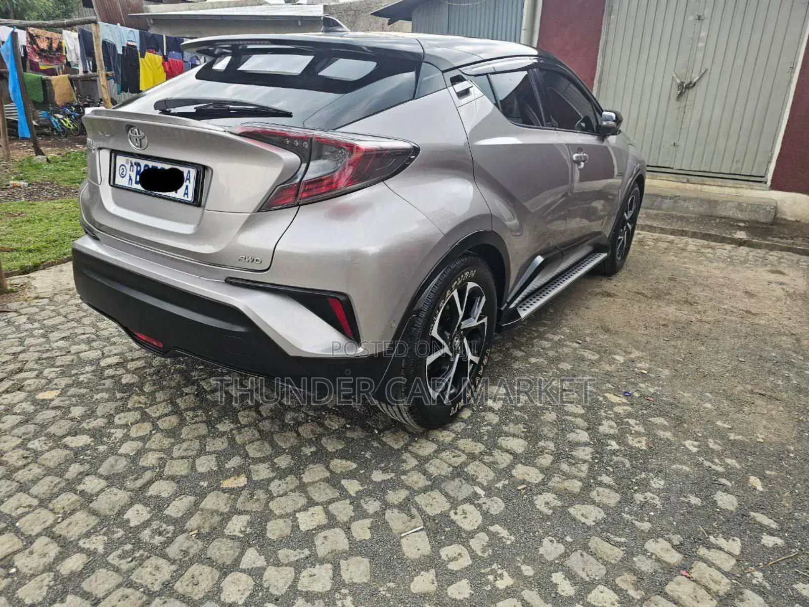 Toyota C-HR 2017 Silver