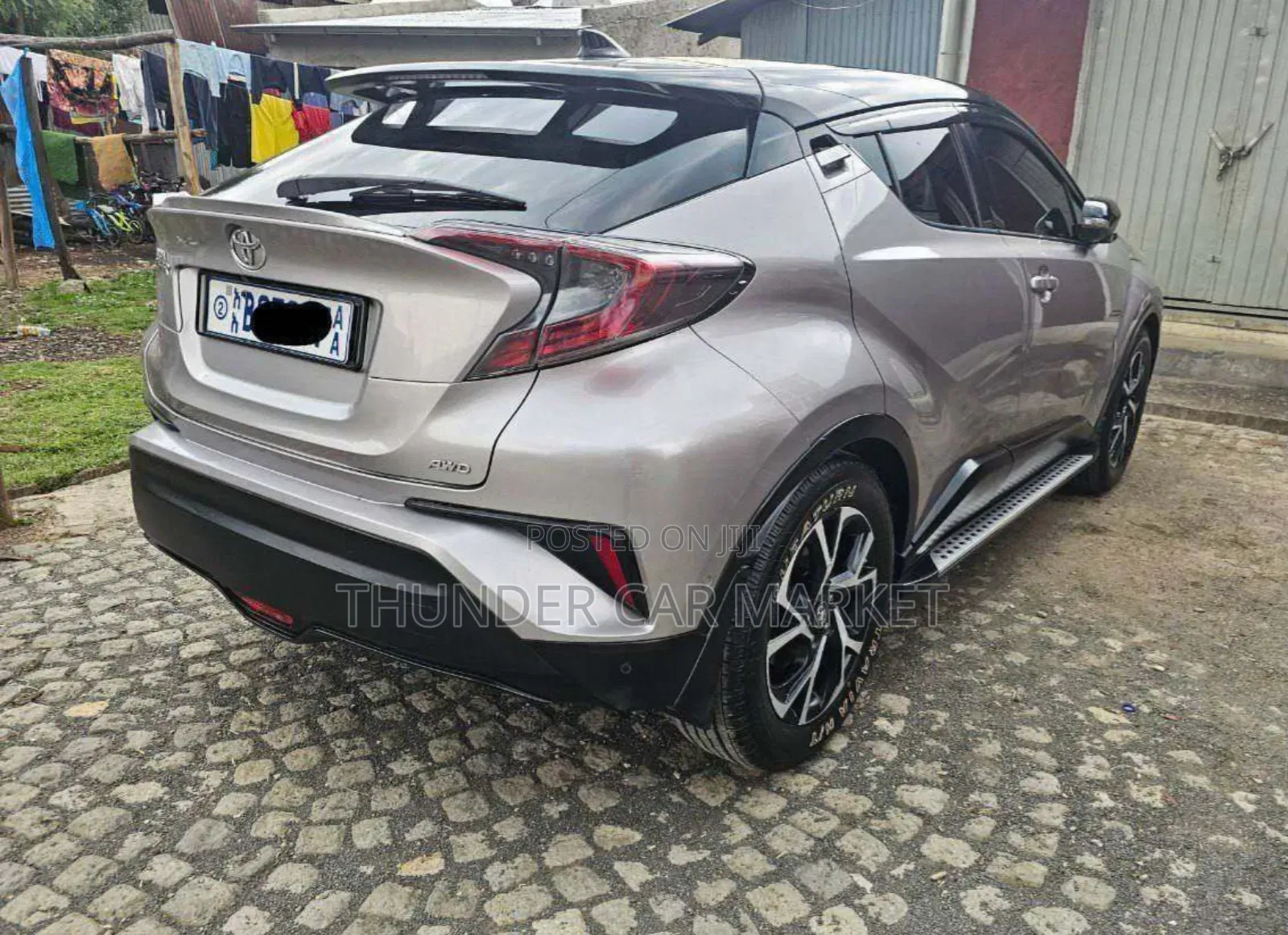 Toyota C-HR 2017 Silver