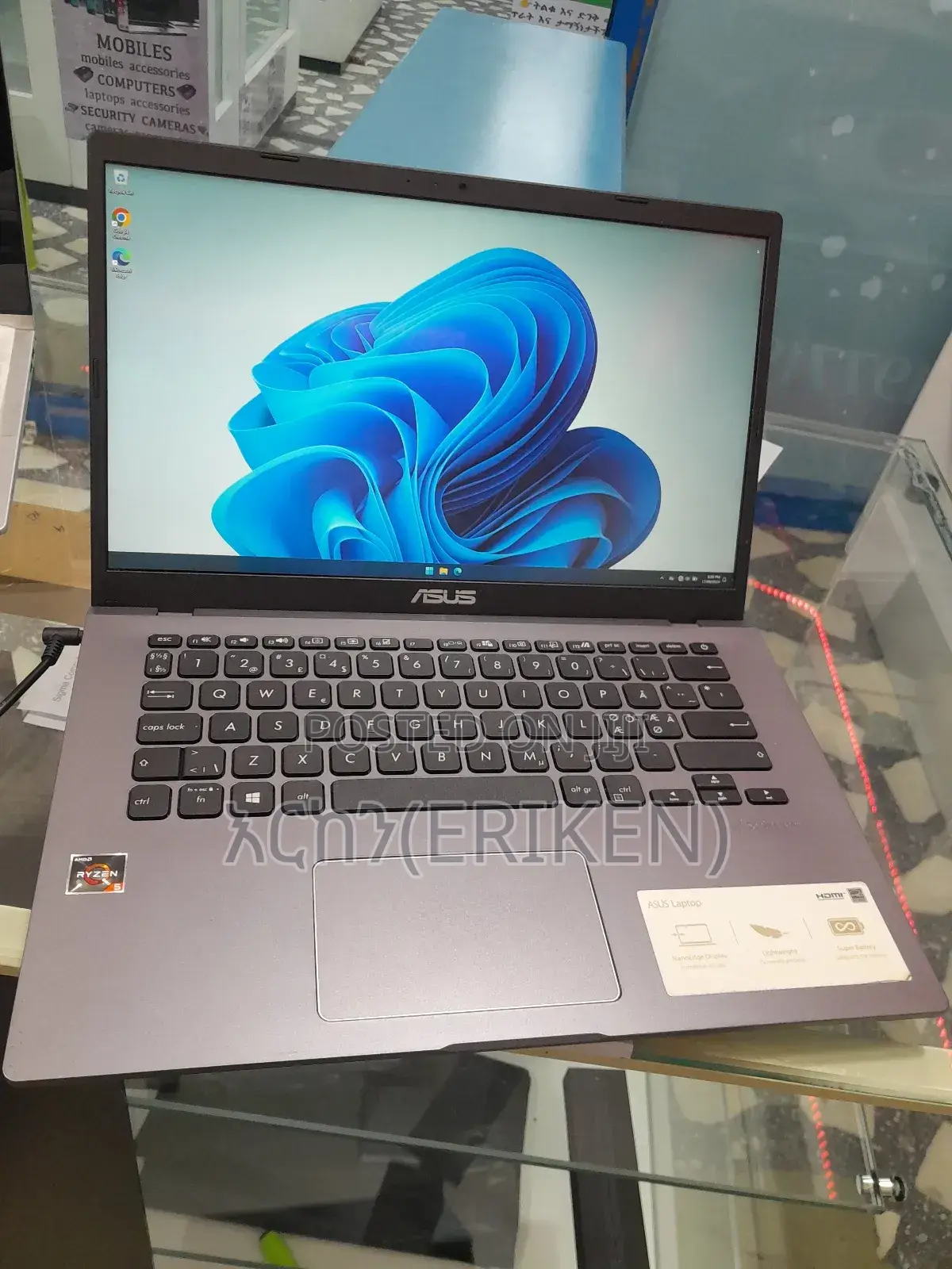 New Laptop Asus VivoBook 15 X505BA 8GB AMD Ryzen 5 SSD 512GB