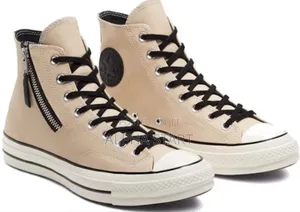 Convers All Star Lether Sid Zip Chuck Master Quality Shoes