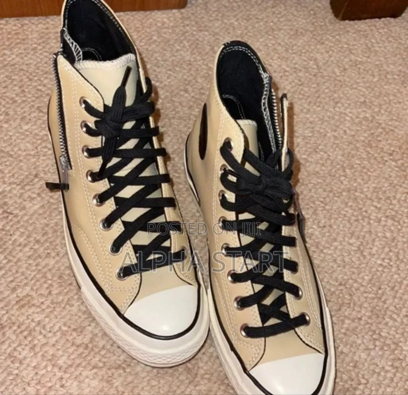Convers All Star Lether Sid Zip Chuck Master Quality Shoes