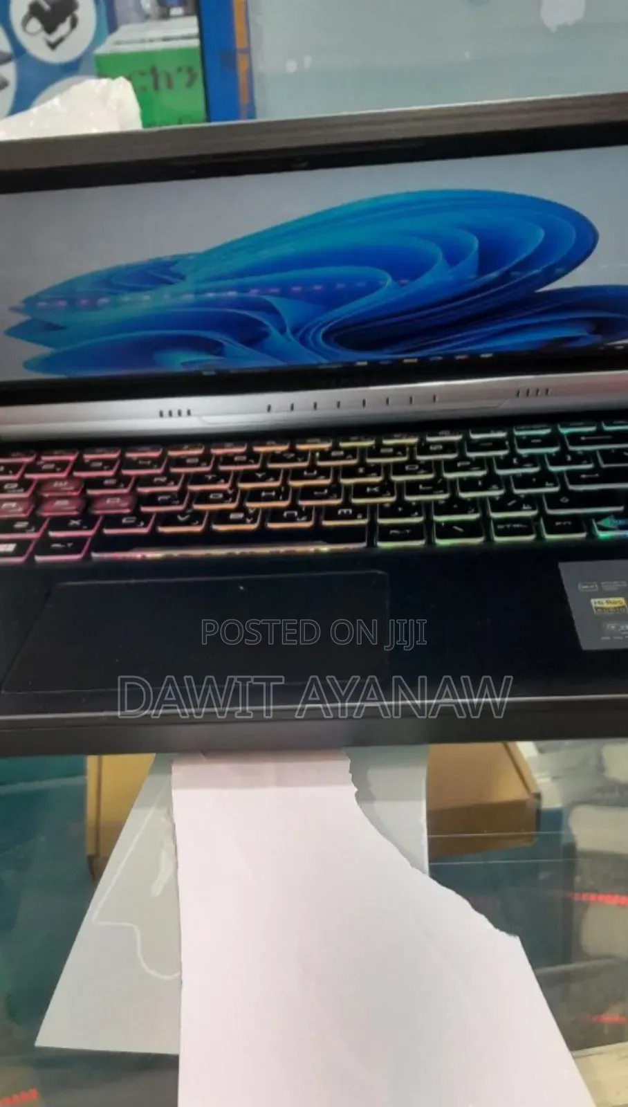 New Laptop MSI 16GB AMD Ryzen 7 SSD 512GB
