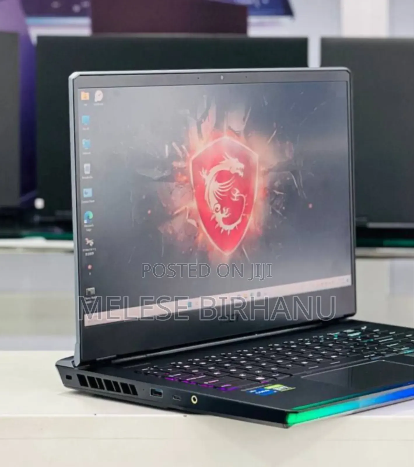 New Laptop MSI Raider GE76 12UGS 16GB Intel Core I7 SSD 1T