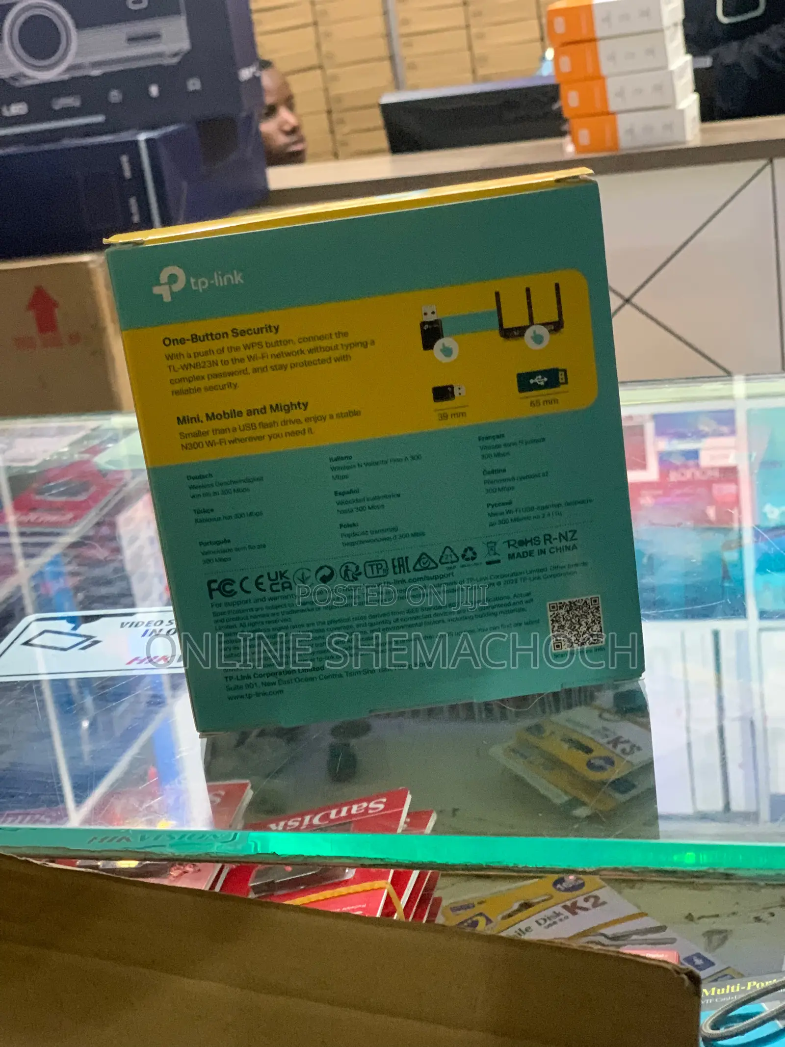 Tp-Link 300 MBPS Mini Wireless N Usb Adapter